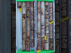 浸透したダイヤモンドコアビット